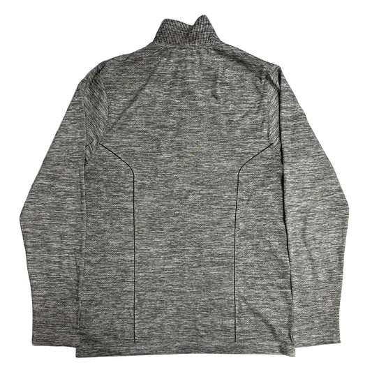 Heather Grey Quarter-Zip Performance Pullover 🧥⚡