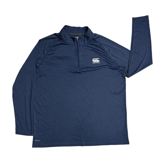Canterbury Navy Blue Half Zip Performance Pullover 🏉🔥