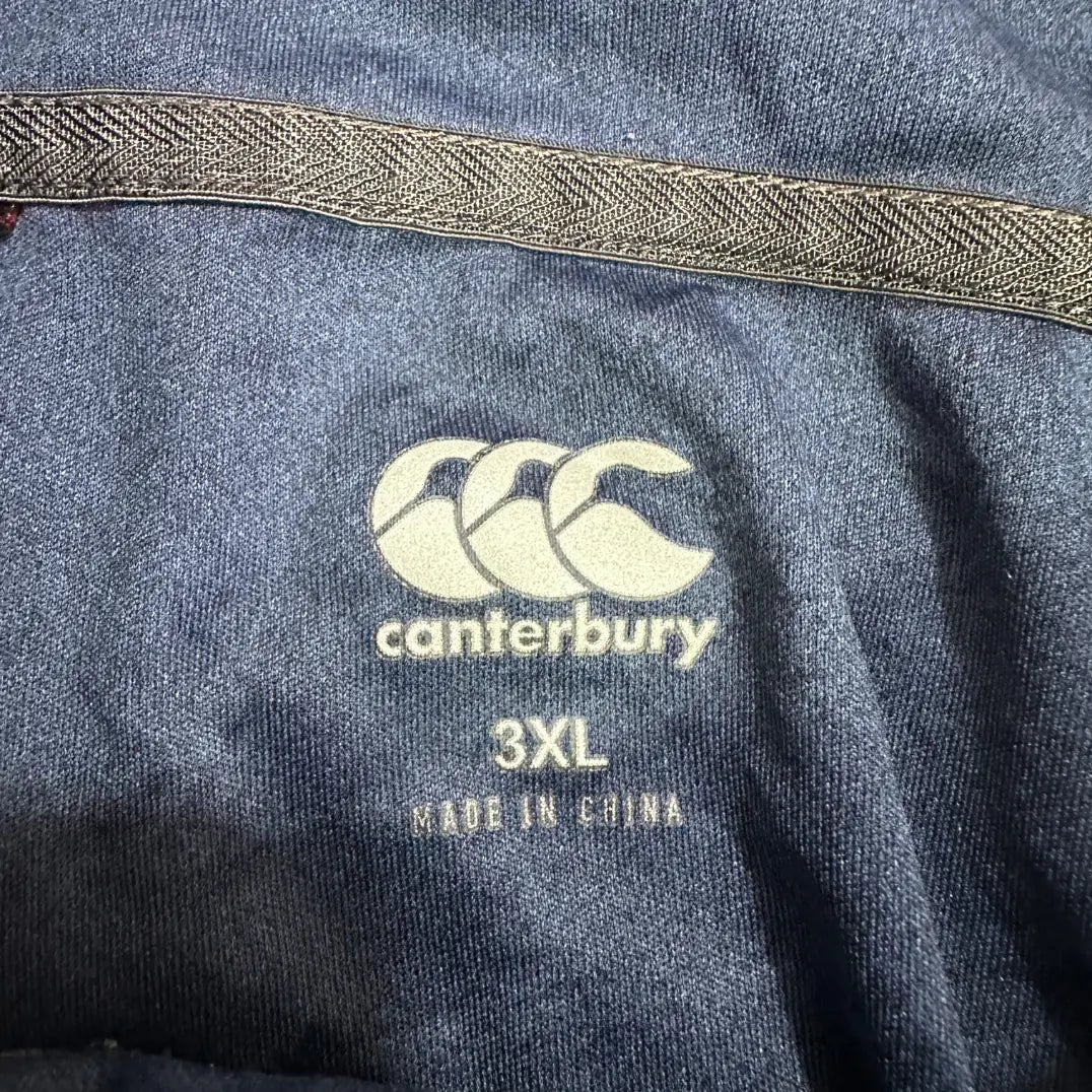 Canterbury Navy Blue Half Zip Performance Pullover 🏉🔥