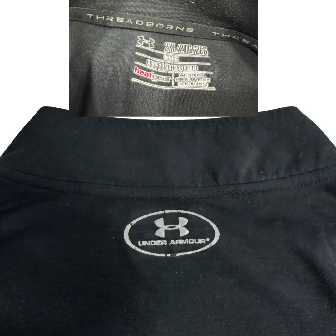 Under Armour HeatGear Quarter Zip Performance Top