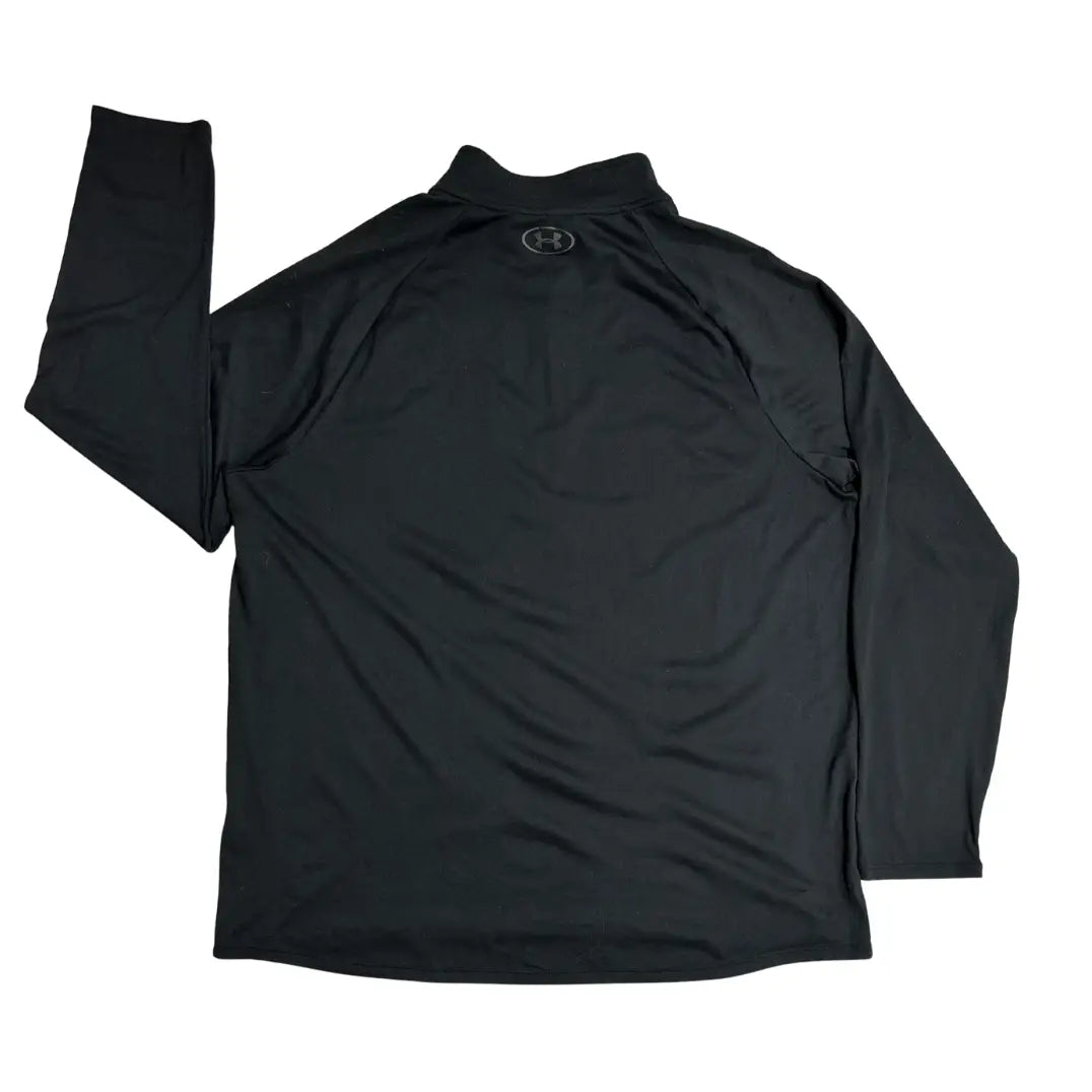 Under Armour HeatGear ¼ Zip Training Top – Black
