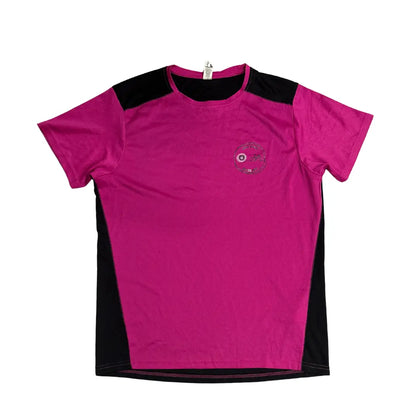 Roly Performance Sports T Shirt Pink Black ⚡👕