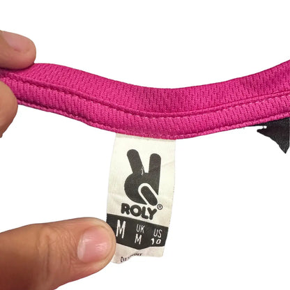 Roly Performance Sports T Shirt Pink Black ⚡👕