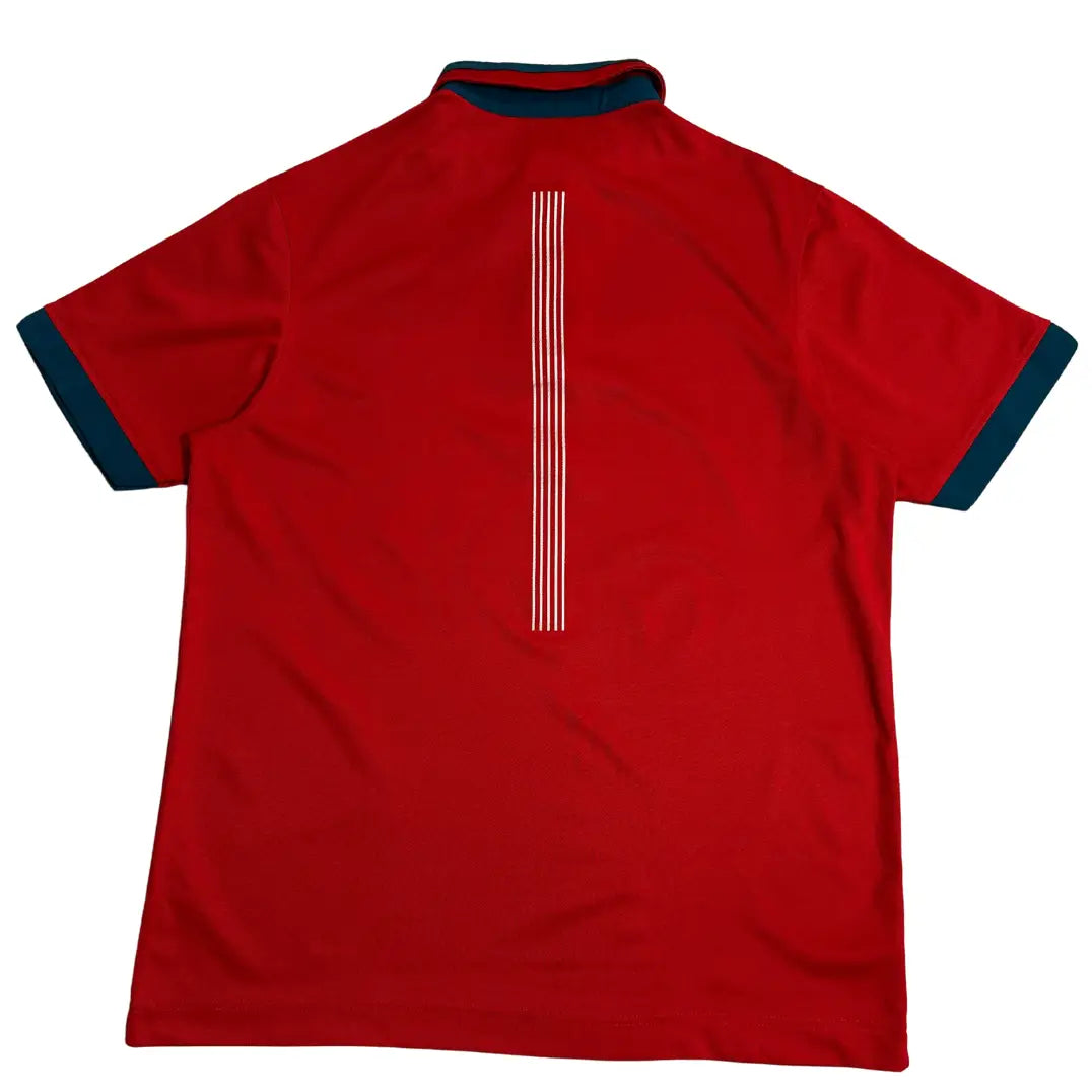 Crest Link Red Performance Polo Shirt