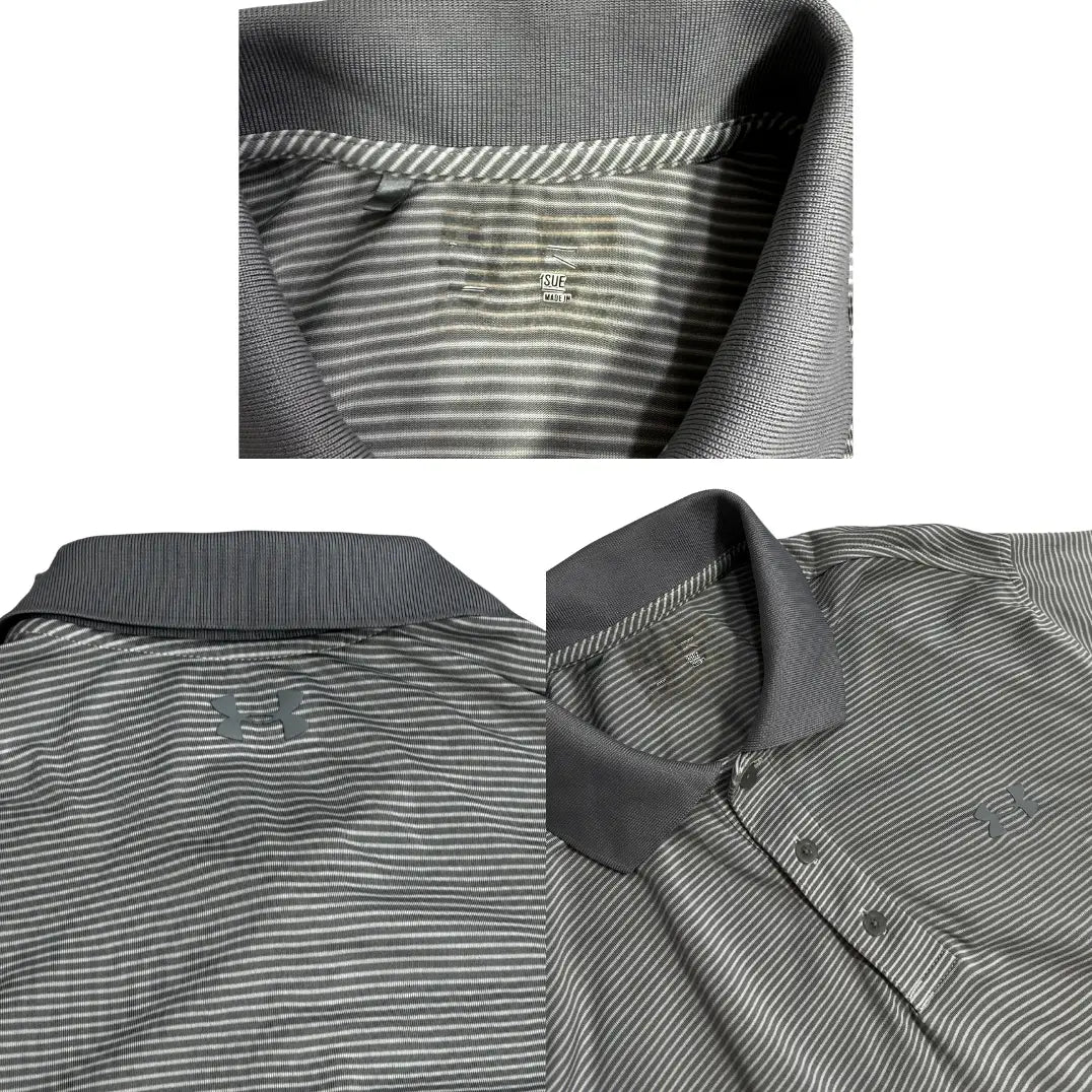 Under Armour Striped Performance Polo Shirt