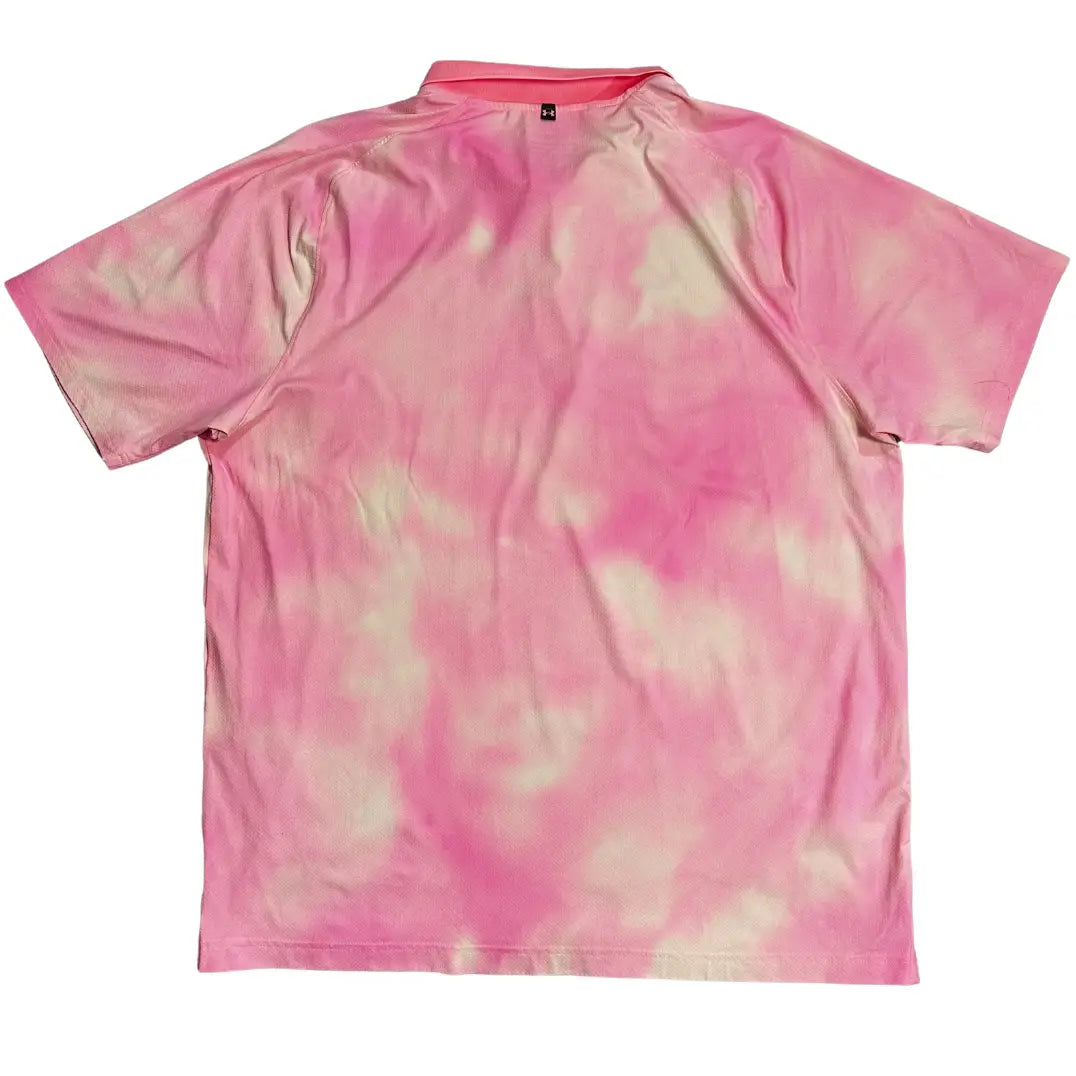 Under Armour ISO-CHILL Pink Polo Shirt – Original Performance Wear