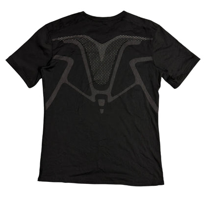 Black Compression Style Training T Shirt Muscle Design 🖤💪