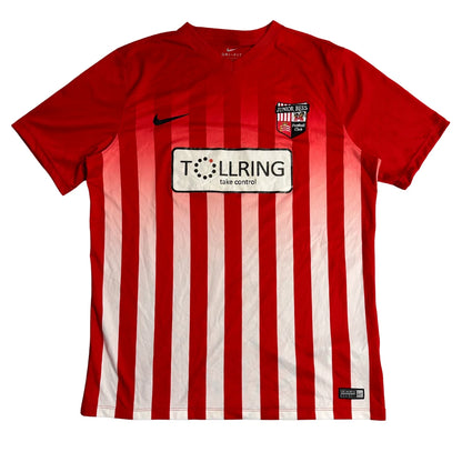 Nike Junior Bees Football Club Red Striped Jersey Number 27 ⚽🔴