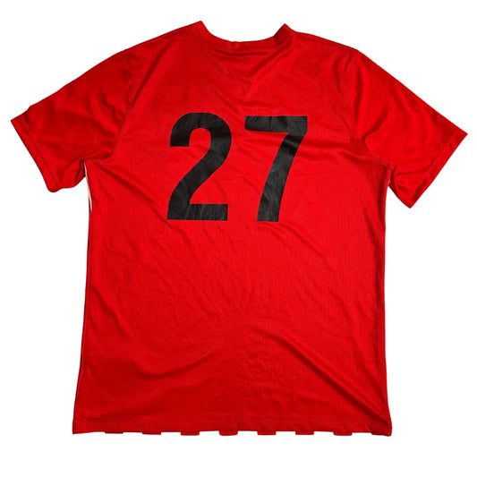 Nike Junior Bees Football Club Red Striped Jersey Number 27 ⚽🔴