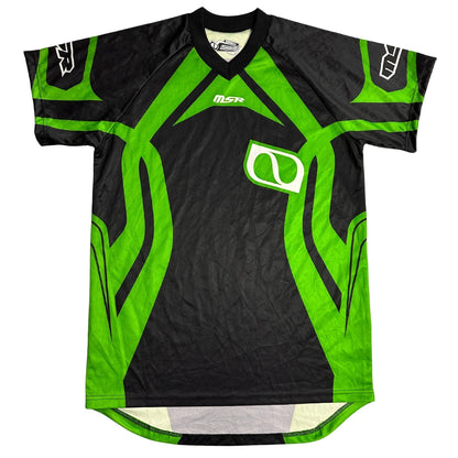 MSR Black Green MSR Sports Jersey  🖤💚🏍️