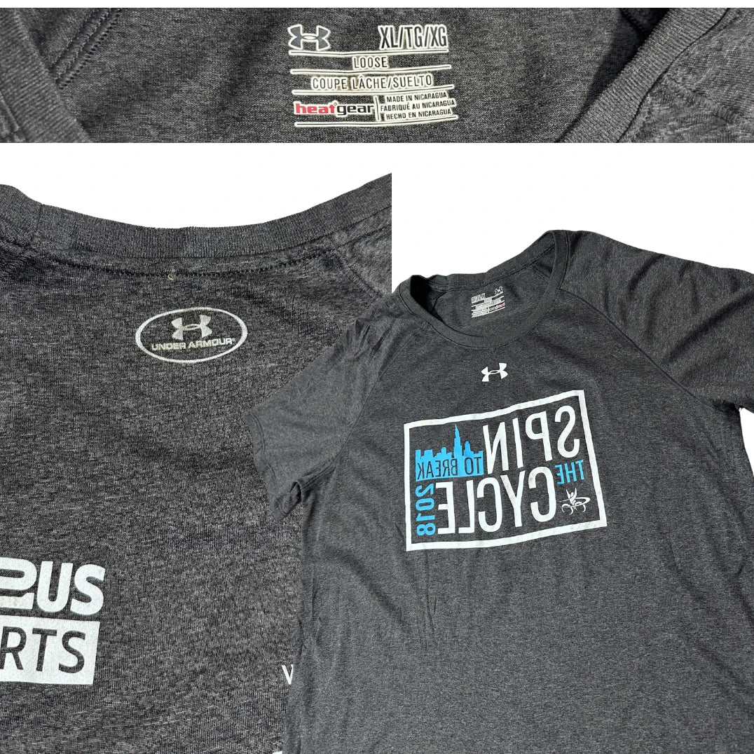 Under Armour HeatGear Event Graphic Training T Shirt 🚴‍♂️🔥
