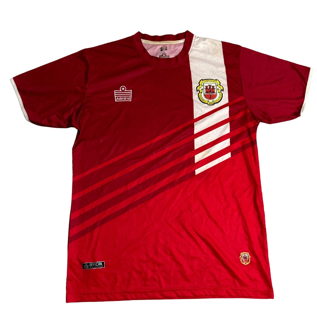Admiral Gibraltar Football Association Jersey – Official Performance Edition 🔴⚽