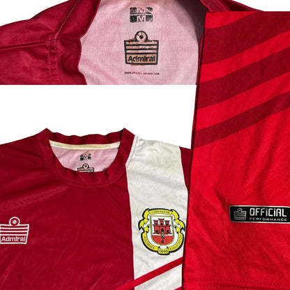 Admiral Gibraltar Football Association Jersey – Official Performance Edition 🔴⚽