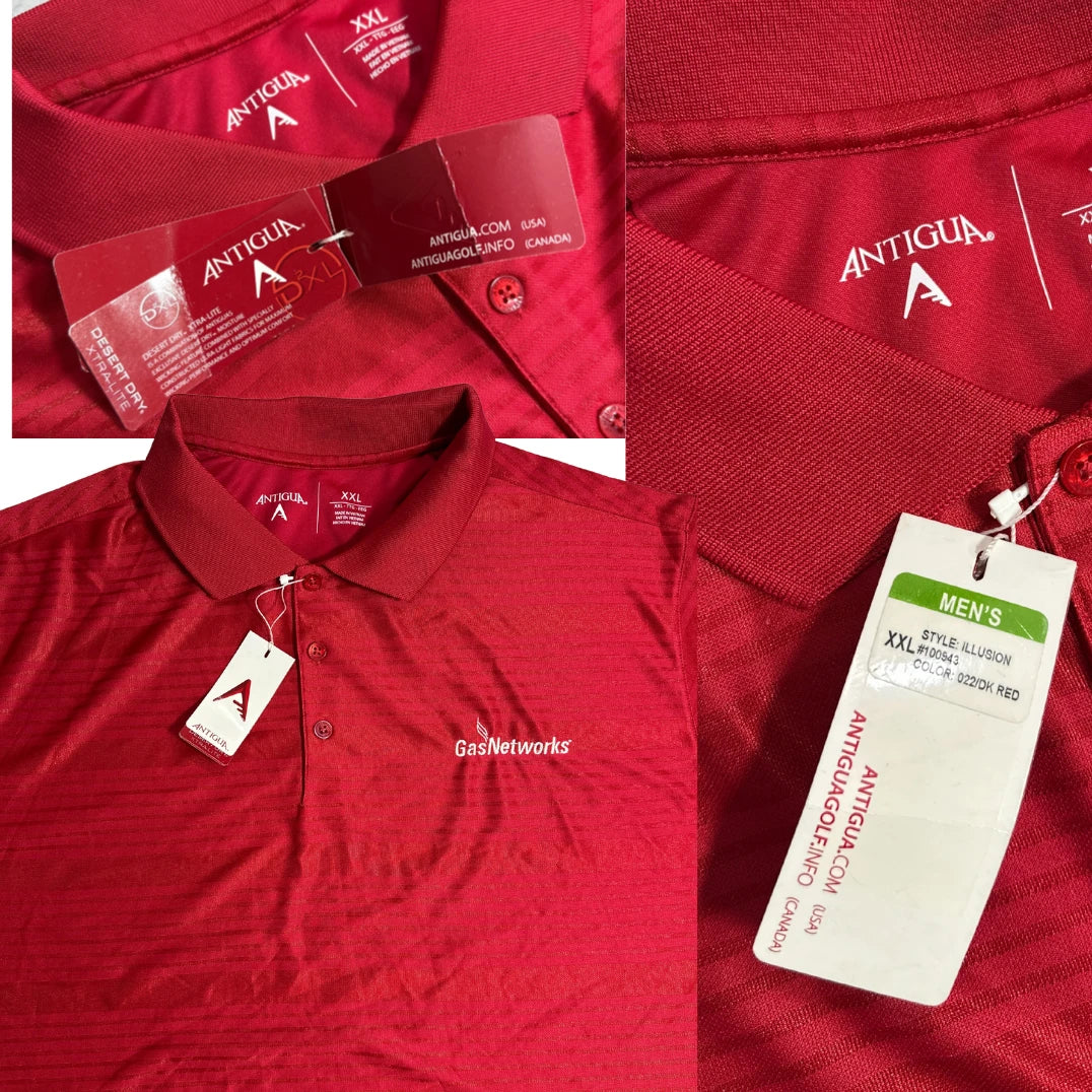 Antigua Men’s Performance Polo Shirt with GasNetworks Logo 👕🔥