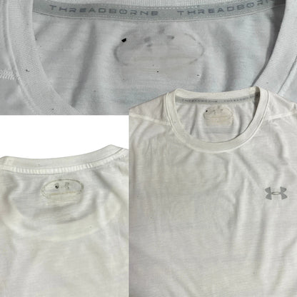 Under Armour Threadborne Performance Training T Shirt ⚪🏃