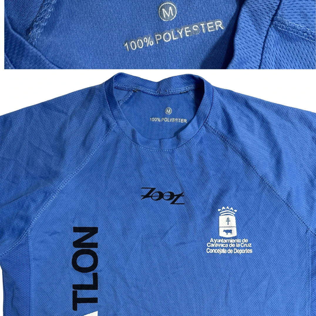 Zoot Duathlon Performance Sports T-Shirt – Blue