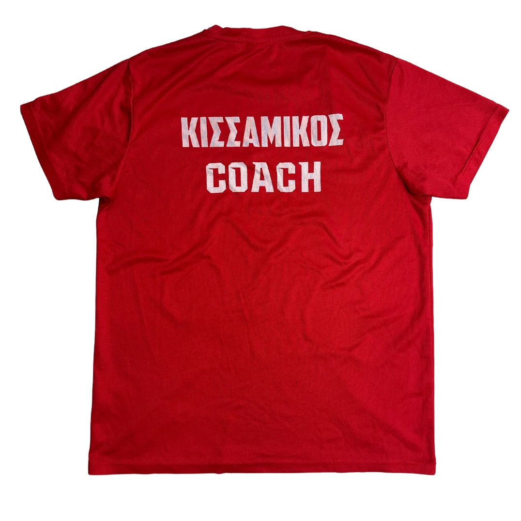 Red Athletic Coach Graphic T Shirt 🏋️‍♂️🔥