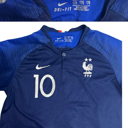 France National Team Mbappé 10 Nike Dri Fit Football Jersey 🇫🇷⚽🔥