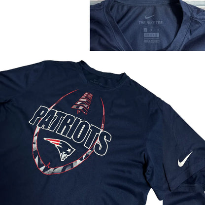Nike Navy Patriots Dri-FIT Graphic Tee