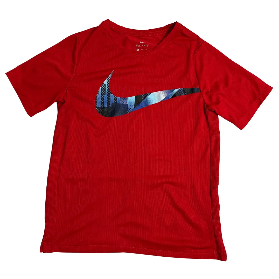 Nike Red Dri-FIT Performance Swoosh Tee