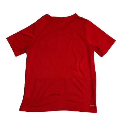 Nike Red Dri-FIT Performance Swoosh Tee