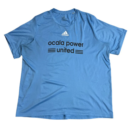 Adidas Light Blue Aeroready Creator Graphic Tee