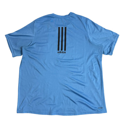 Adidas Light Blue Aeroready Creator Graphic Tee