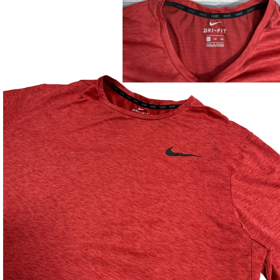 Nike Red Dri-FIT Essential Training Tee