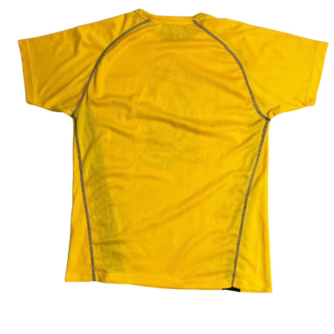 TEC Sport Yellow Trail Running Performance Tee
