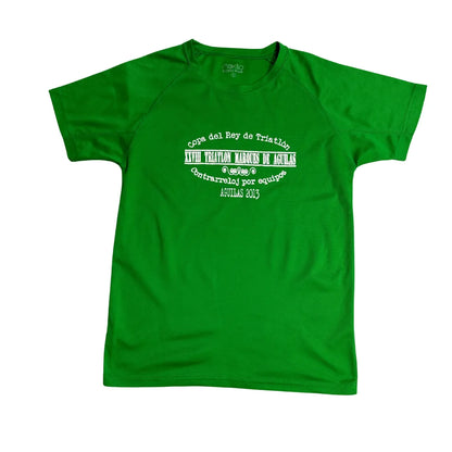 Makito Green Triathlon Event Performance Tee