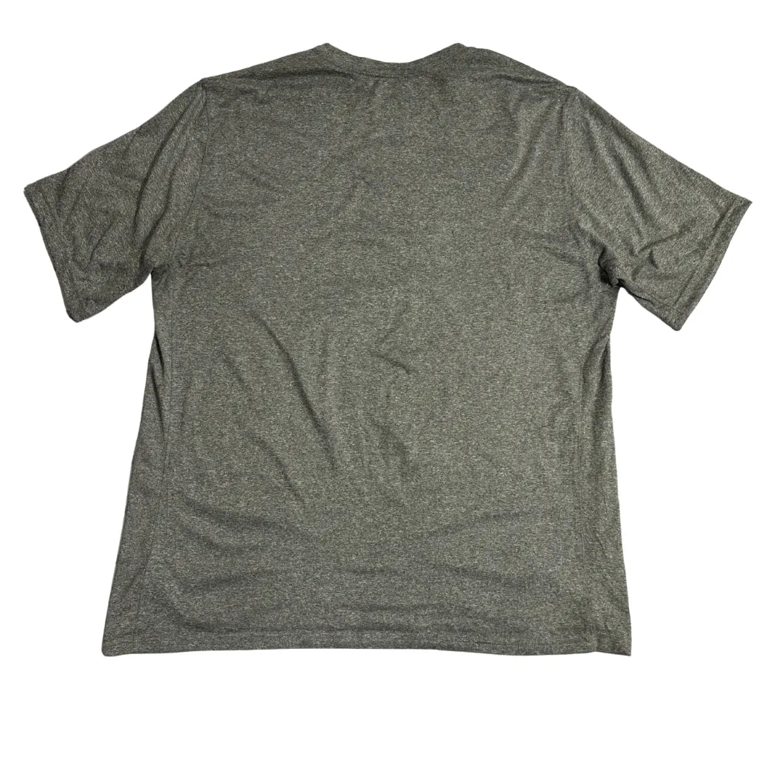 Nike Dri Fit Grey Football Training T Shirt