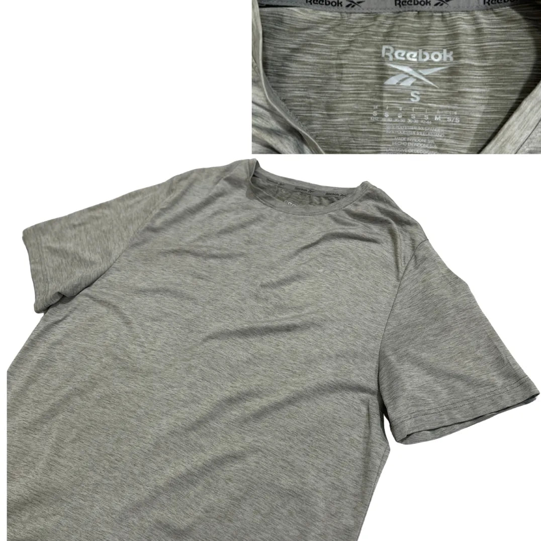 Reebok Grey Performance Crew Neck T Shirt 👕