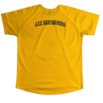 Royal Yellow Athletic Crew Neck Sports T Shirt 👕