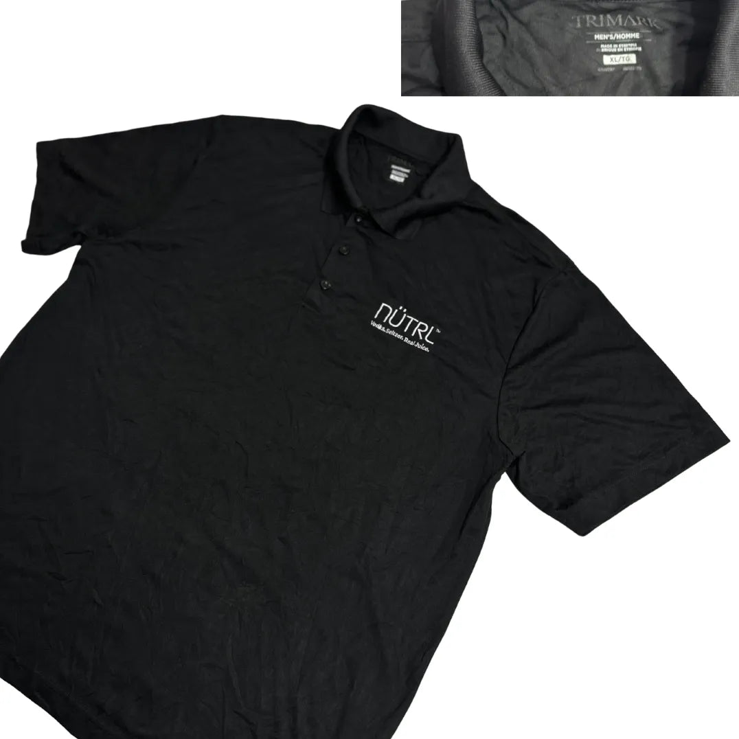 Trimark Black Performance Polo Shirt 👕