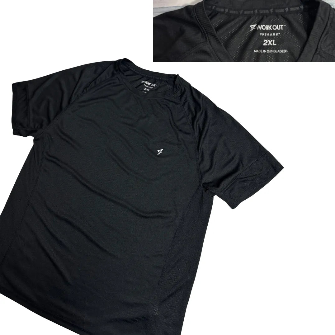 Workout Primark Performance Training T Shirt ⚫💪