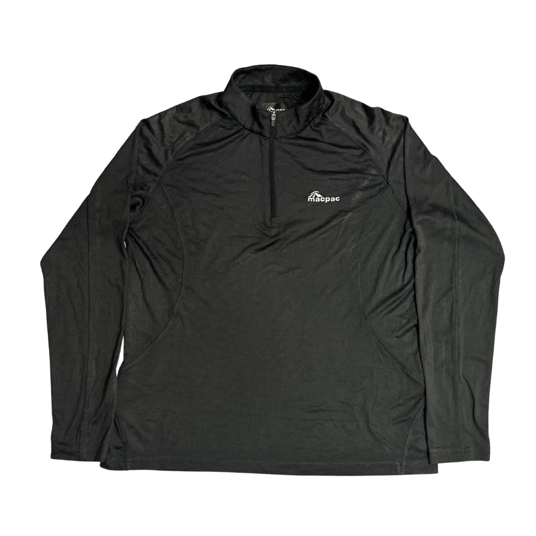 Macpac Lightweight Quarter Zip Outdoor Pullover