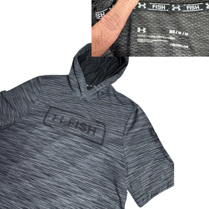 Under Armour Fish HeatGear Short Sleeve Hoodie 🎣