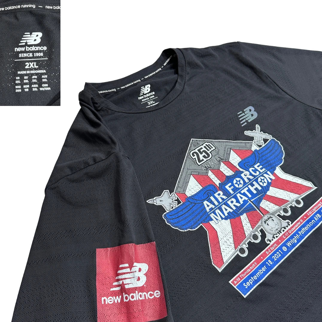 New Balance 25th Annual Air Force Marathon Running Tee 🏃‍♂️