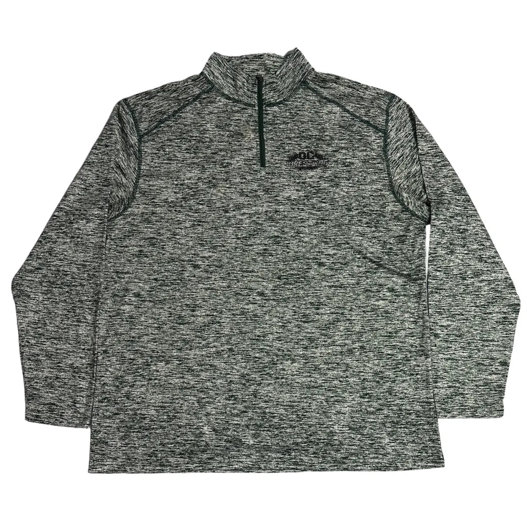 OE Wrestling Heathered Quarter Zip Performance Pullover