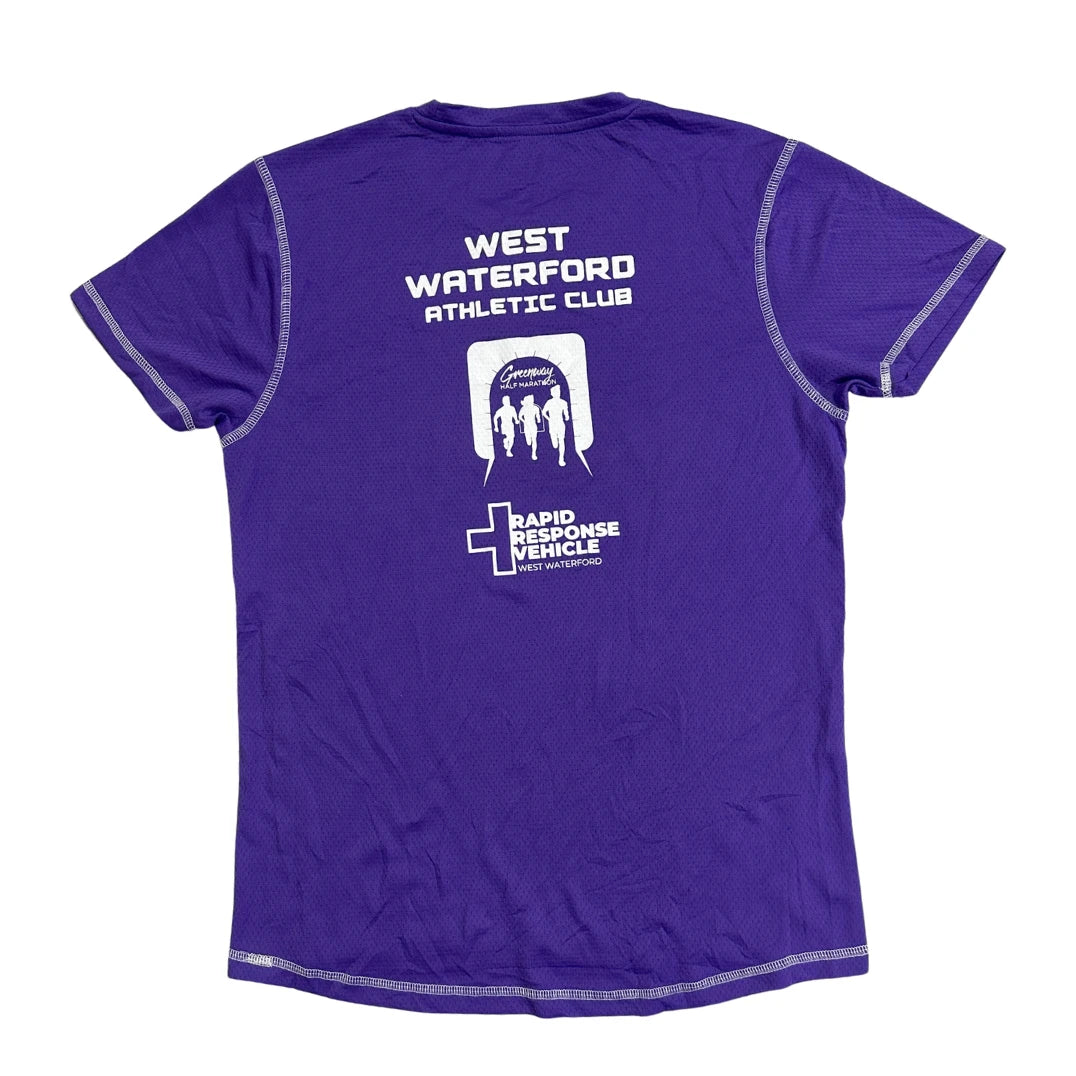 Purple Performance Running Tee – Eurofins Marathon Edition