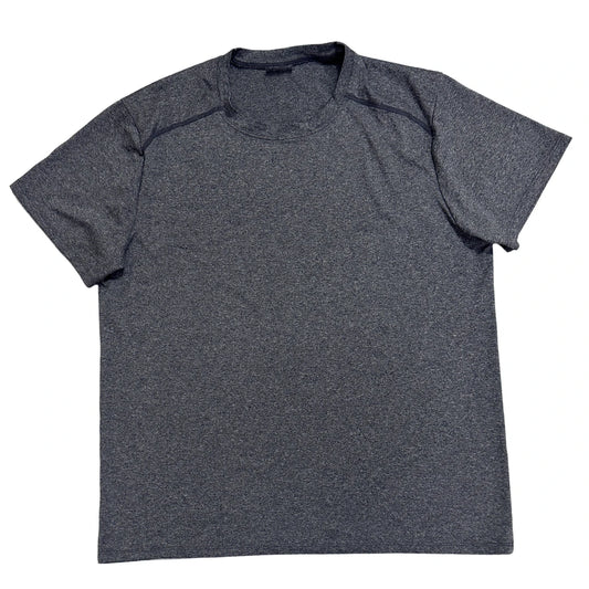 Grey Athletic Training Tee – Minimal Performance Style
