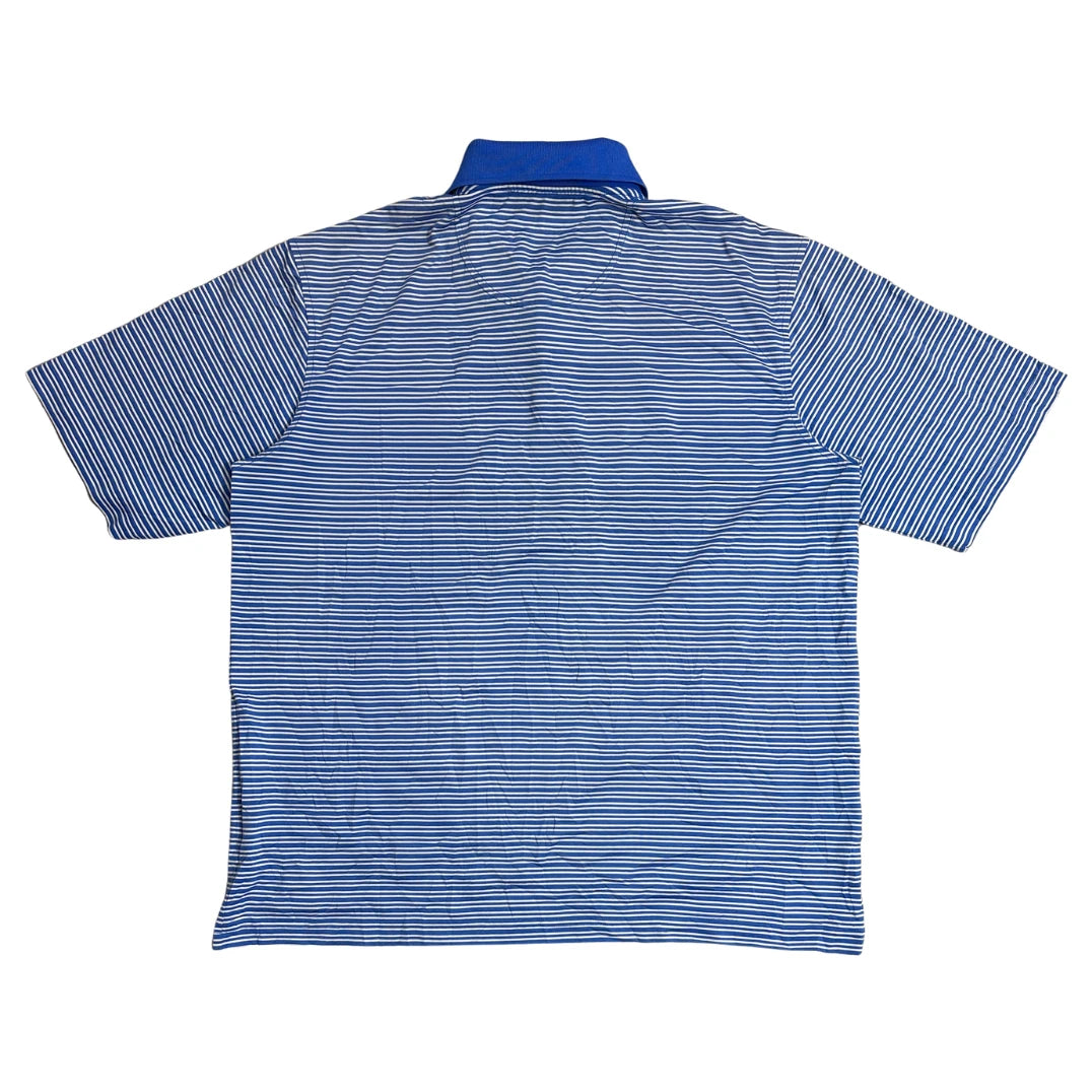 pebble beach® Blue Striped Polo Shirt – Pebble Beach Classic