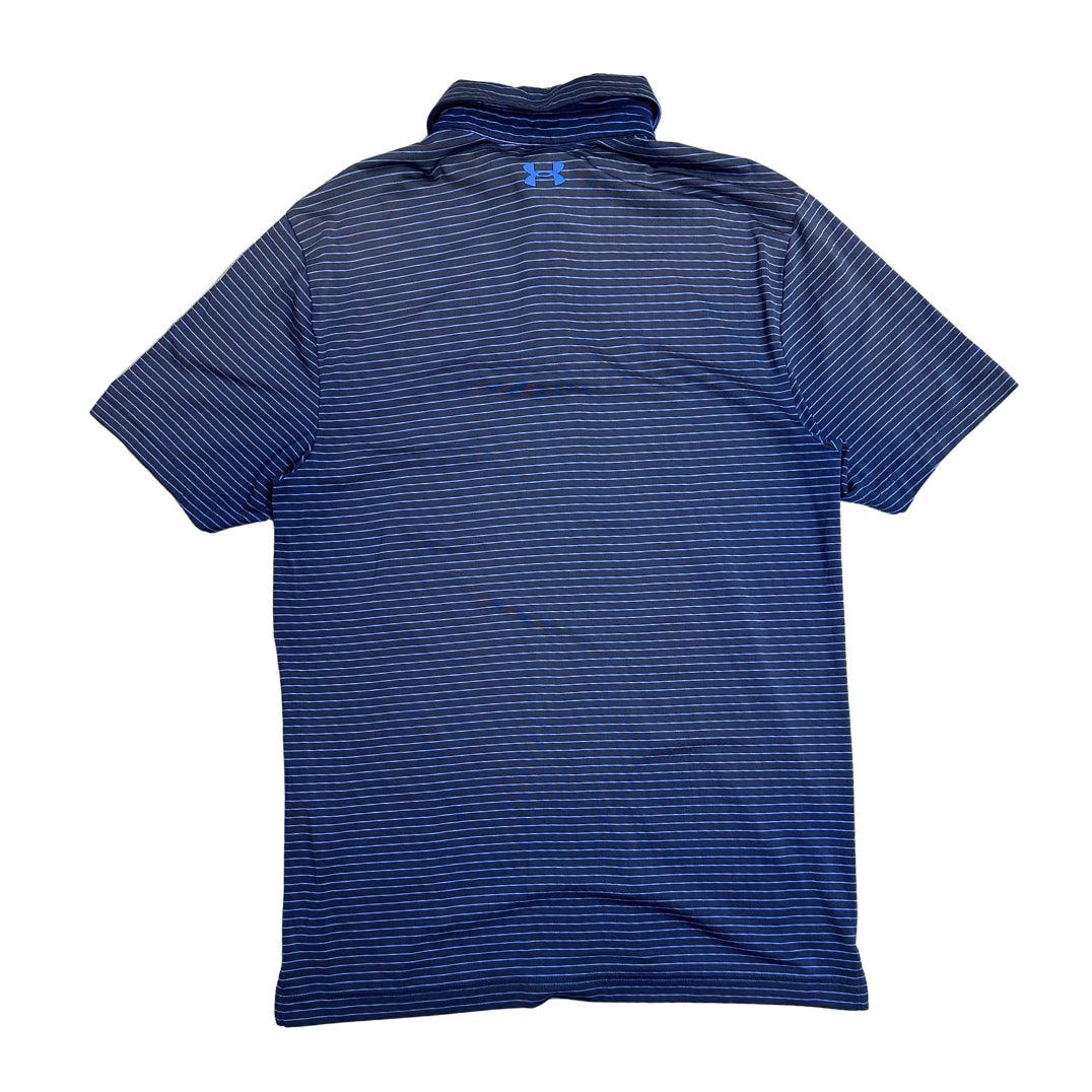 Under Armour® Striped Performance Polo Blue Green Edition 💙💚