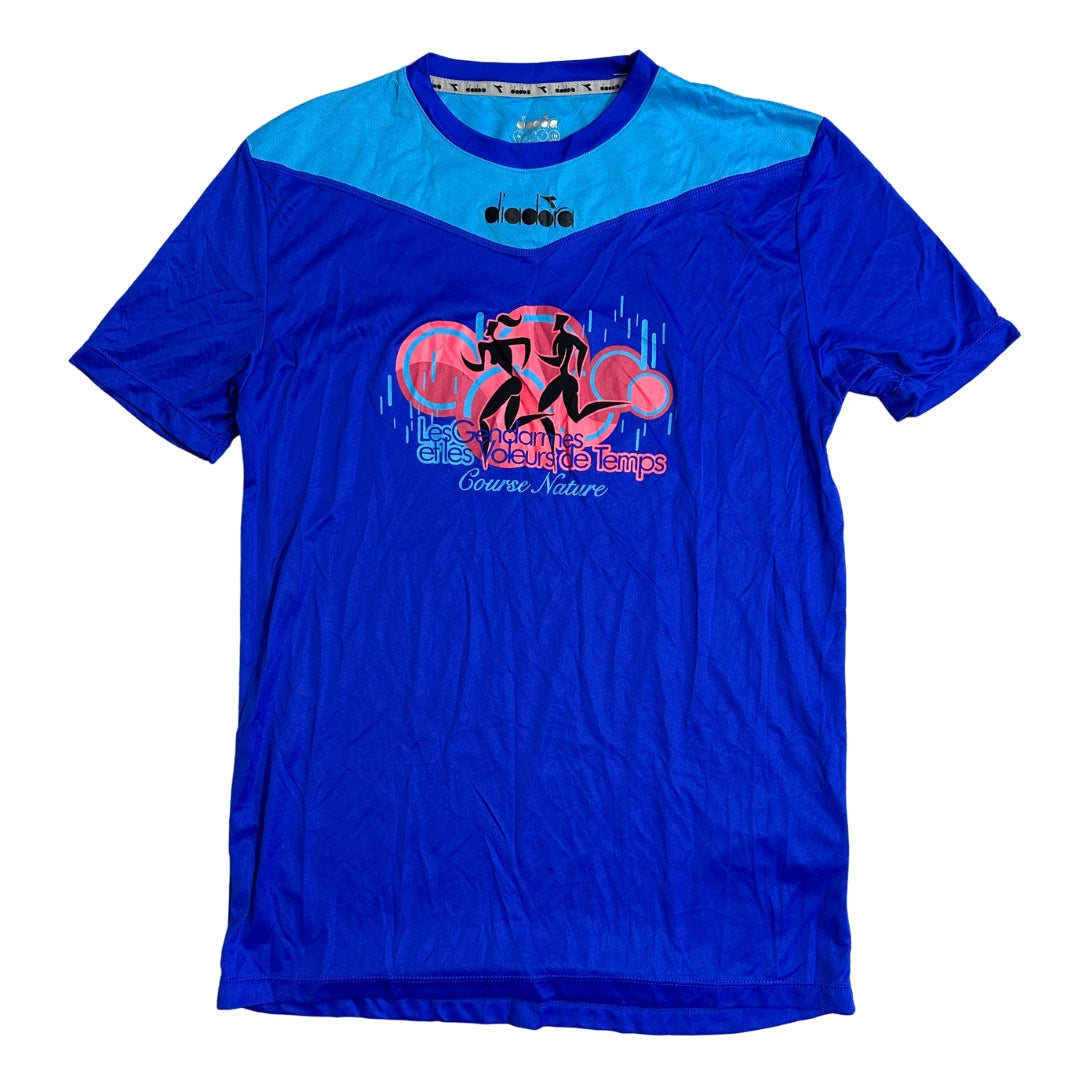 Diadora®  Blue Graphic Sports Tee