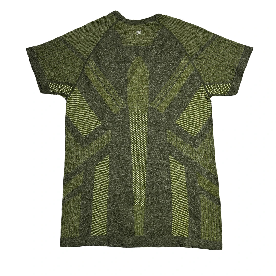 Workout® Neon Green Pattern Performance Tee