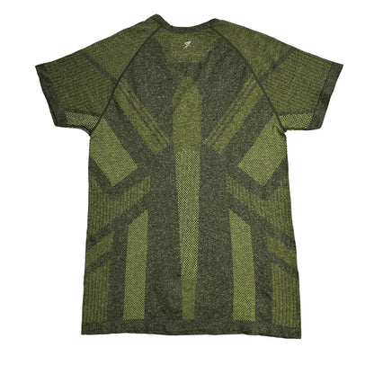 Workout® Neon Green Pattern Performance Tee