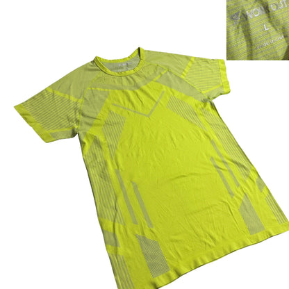 Workout® Neon Green Seamless  Tee