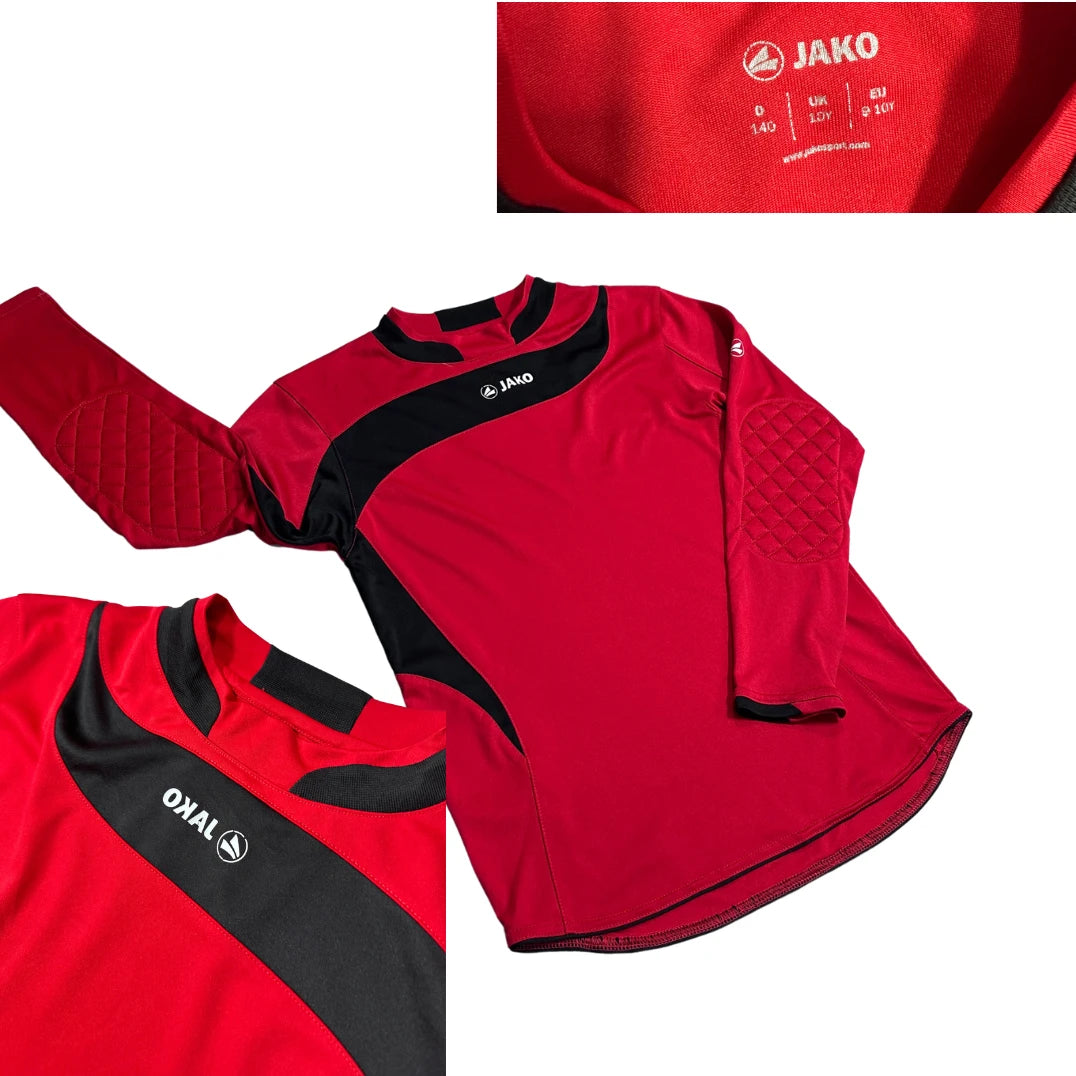 JAKO®  Kids Goalkeeper Jersey (Red/Black)