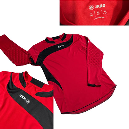 JAKO®  Kids Goalkeeper Jersey (Red/Black)