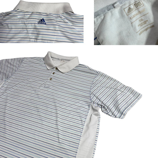 Adidas®  Striped Performance Polo Shirt